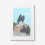 Ilustración Martínez Campos con marco_ Carpeta Nº1